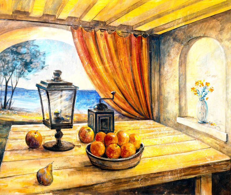 Affresco Decorativo Codice LV-2000337